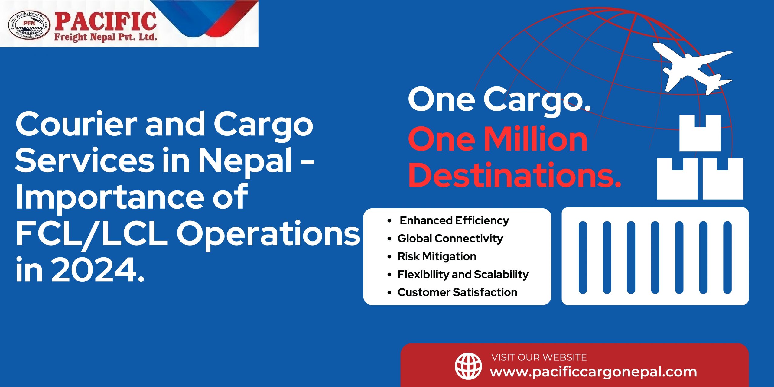 Courier and Cargo Services in Nepal -Importance of FCL/LCL Operations in 2024.